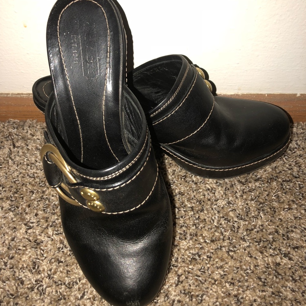 Coach clogs